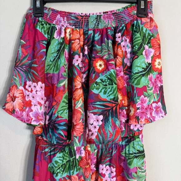 Show Me Your Mumu Rosarita Romper Womens Small Multicolor Resortwear Floral Chic - Picture 7 of 14